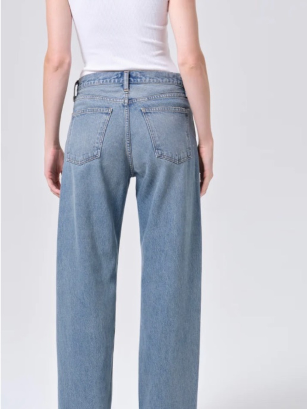 Agolde Arc Crossover Jeans Light Denium - Picture 2 of 7